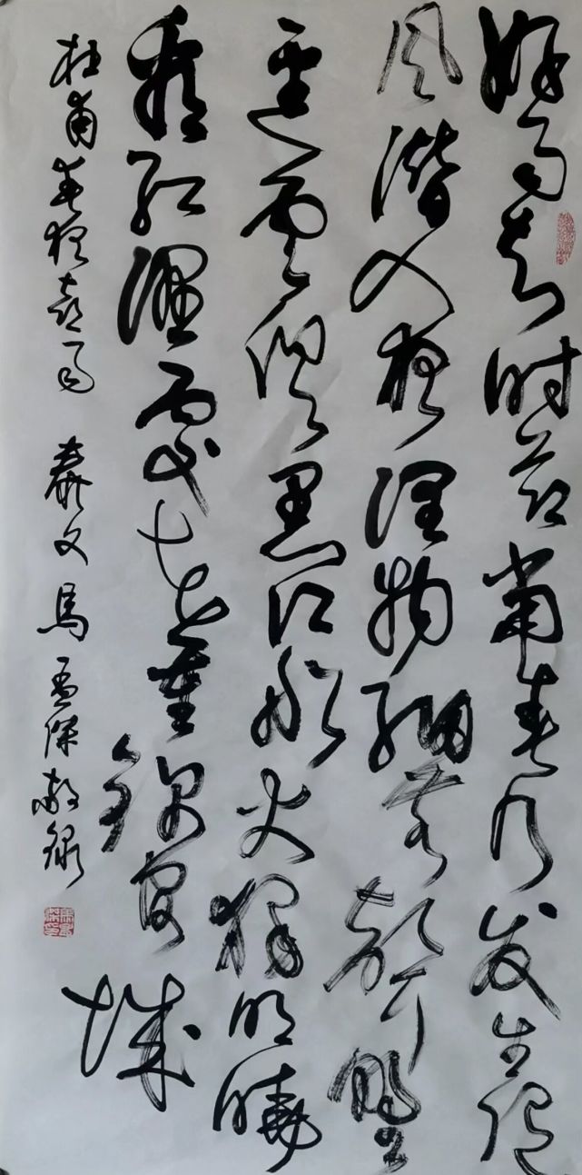 草書須傾畢生力與草書大家馬孟傑的對話姜維群