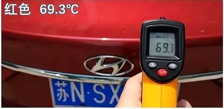不同车色车内温度竟差十多度？想不到车色对温度的影响这么大