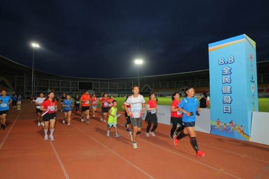 北京市体育公益社区行系列活动开展在跑步中体验快乐