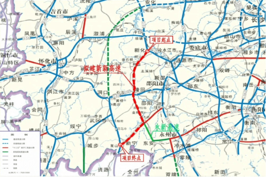 邵阳人民有福气,呼北高速新新段将建成,为经济发展添活力_腾讯新闻