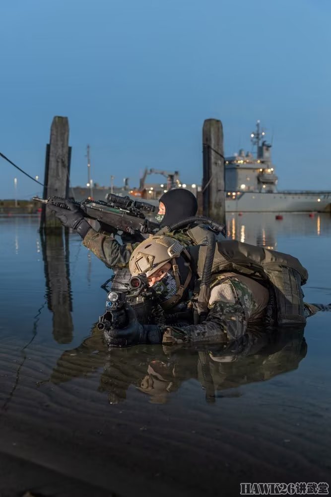 德国战斗蛙人部队如何训练?