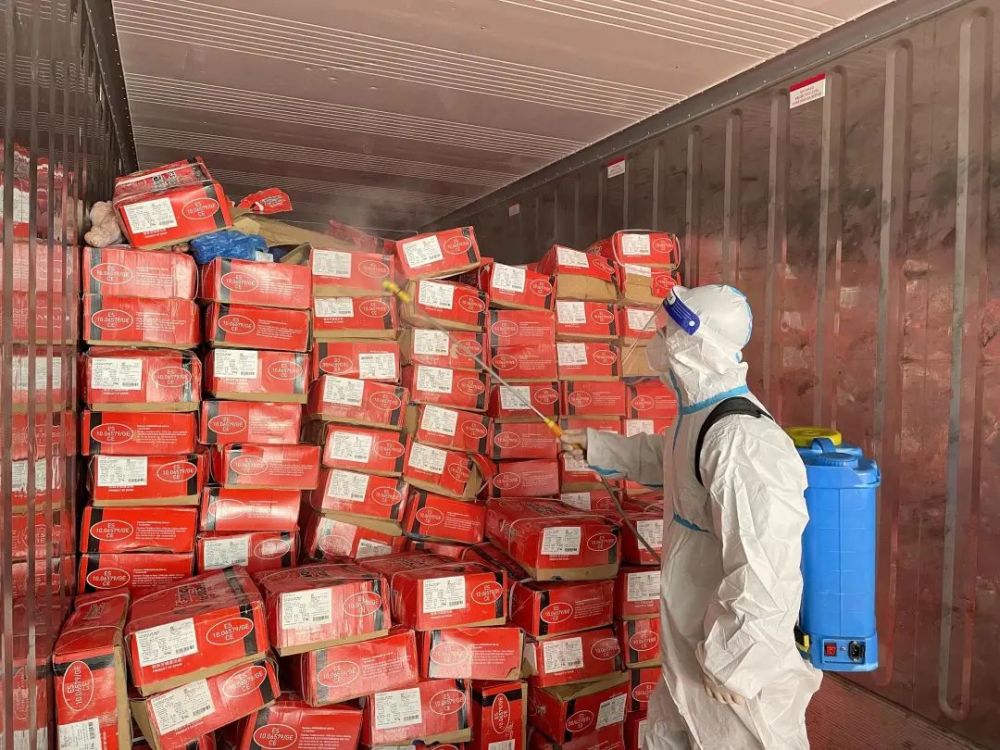 河南郑州持证进口冷链食品入郑不再二次消杀