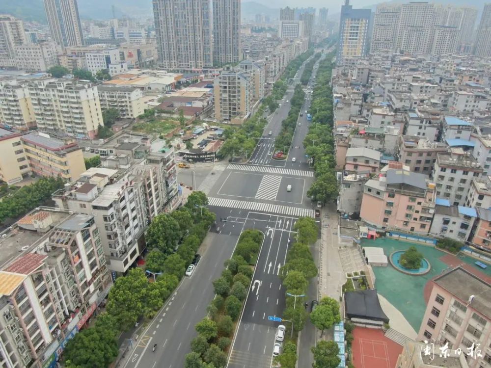 创城进行时宁德市区路口优化改造二期工程全部完工