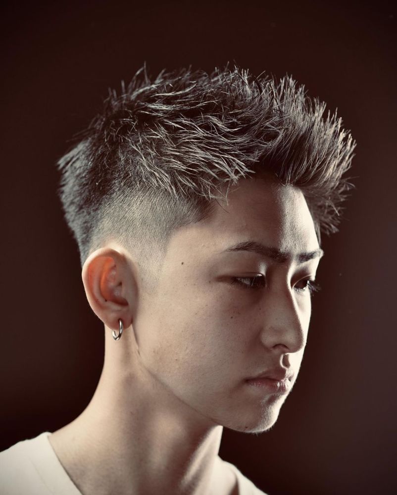 新时尚男士发型24款,越看越有型,简直帅炸了插图8