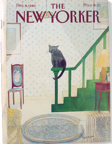 法国插画家桑贝去世，曾为《纽约客》画100多幅封面
