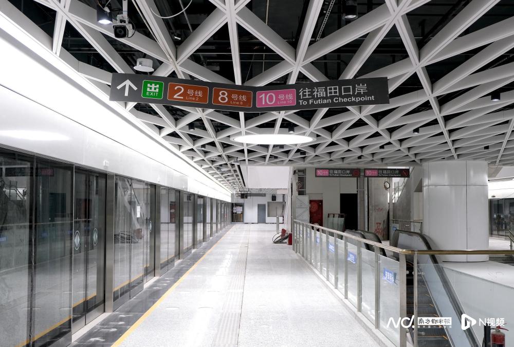 图集:年底开通"深圳之眼"岗厦北枢纽4线交会直达6区_腾讯新闻