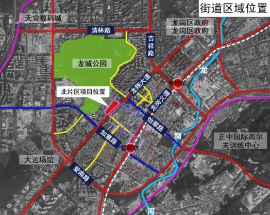 龍崗區龍城街道愛聯舊村城市更新單元規劃修改公告