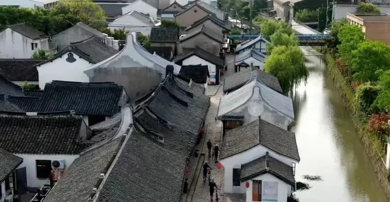 一港一河"十字水街"铺开"新江南城市"画卷_腾讯新闻