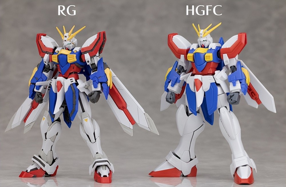 rg系列神高达模型实物素组详解 当之无愧的最强可动的高达_腾讯新闻