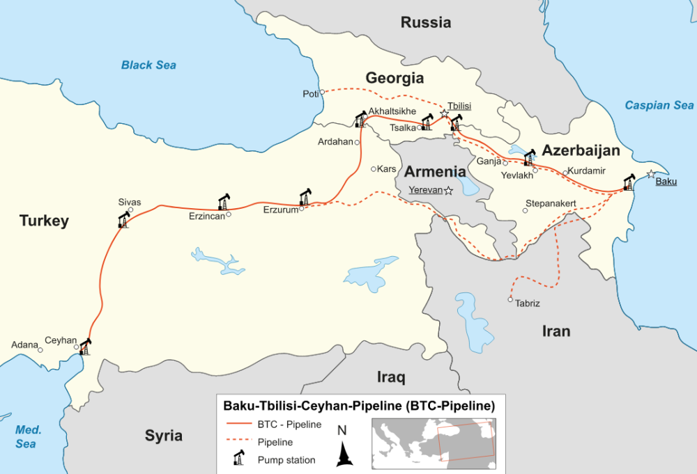 英媒：绕开俄罗斯，哈萨克斯坦将通过阿塞拜疆管道出口部分原油