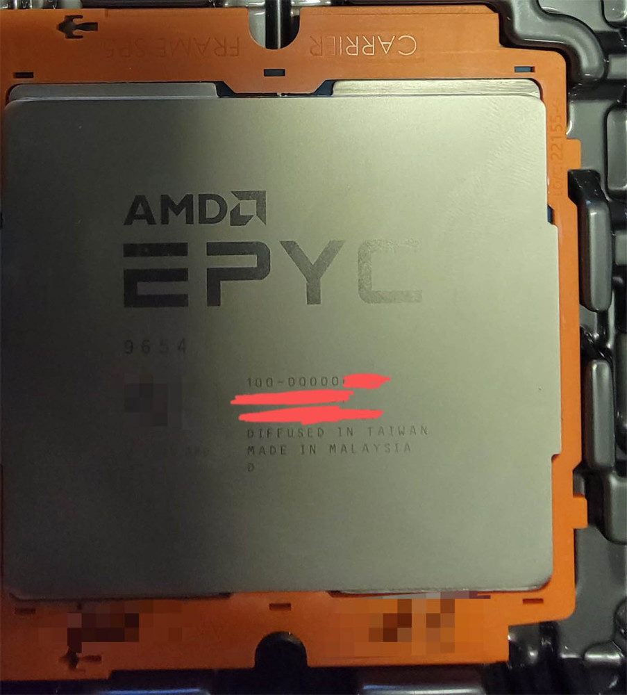 AMD新一代EPYC处理器照片曝光，可能会随锐龙7000一同发布中国省份字