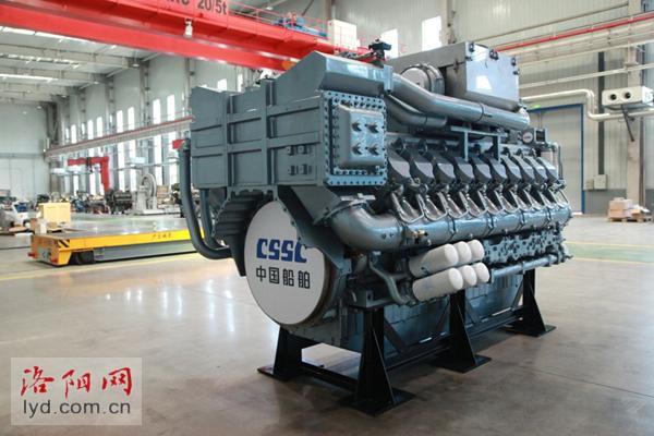 中国单机功率最大的柴油机，洛阳造！