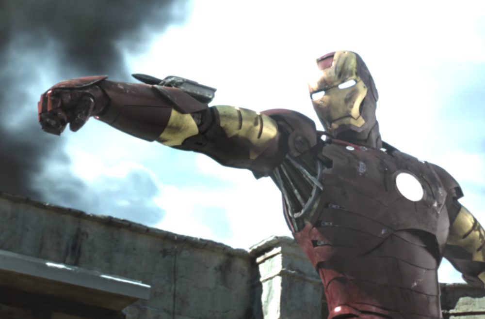 还有战损版qs钢铁侠mk3全身像来了