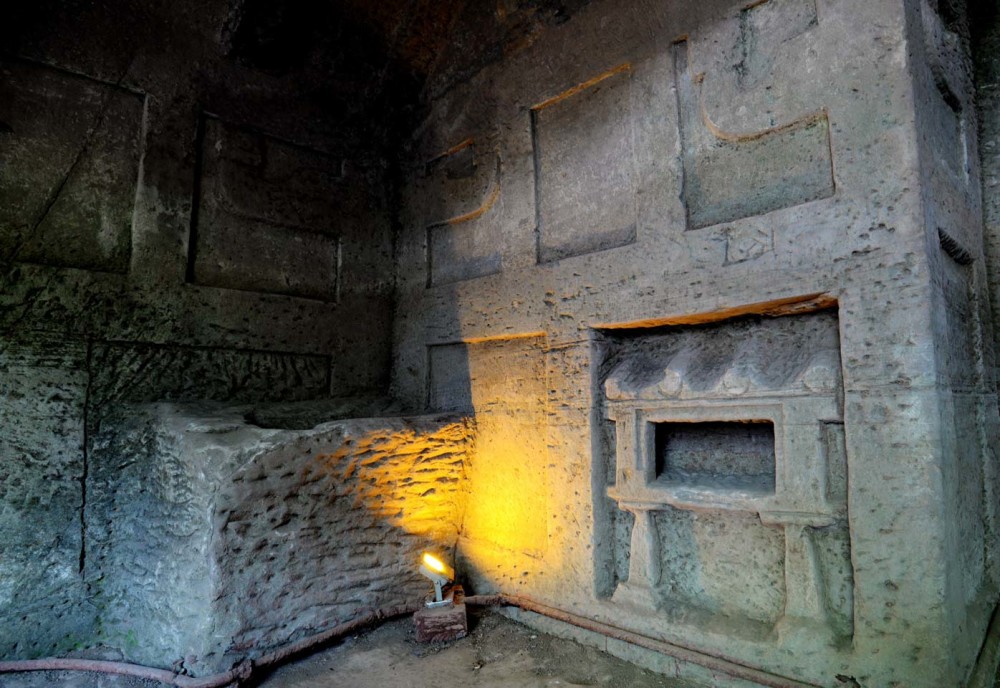 走进汉代崖墓,触摸永生的灵魂_腾讯新闻