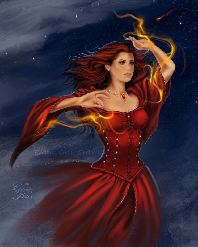 红袍女巫和斯坦尼斯图片