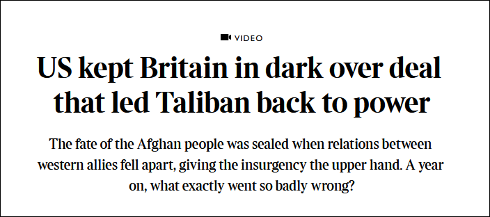 英媒总结阿富汗教训：孙子说要“知己知彼”，但北约没做到变态攻直男受鲤鱼乡