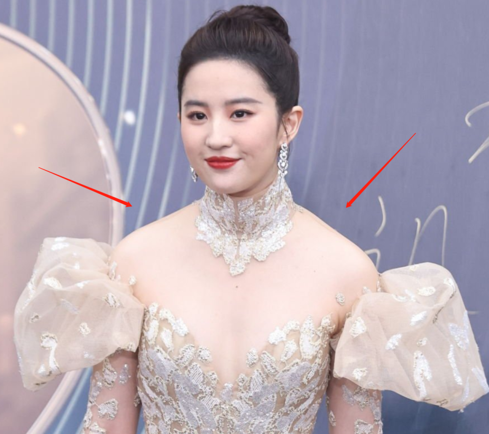 刘亦菲的溜肩范丞丞的颈纹朱一龙的褶子明星红毯生图好真实