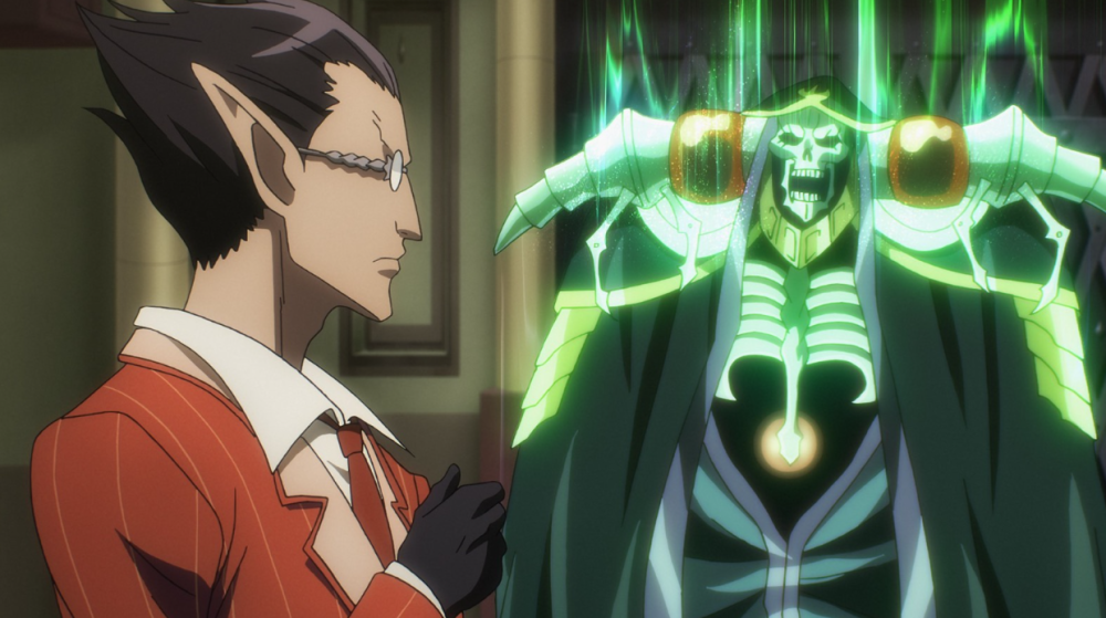 overlord第四季7话追加剧照 夏提雅开启无双模式 小迪盛赞骨王_腾讯