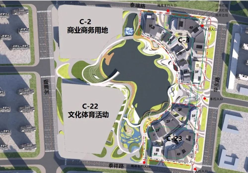 青岛高新区中心湖东侧两地块规划出炉,拟建低密度商业街区_腾讯新闻