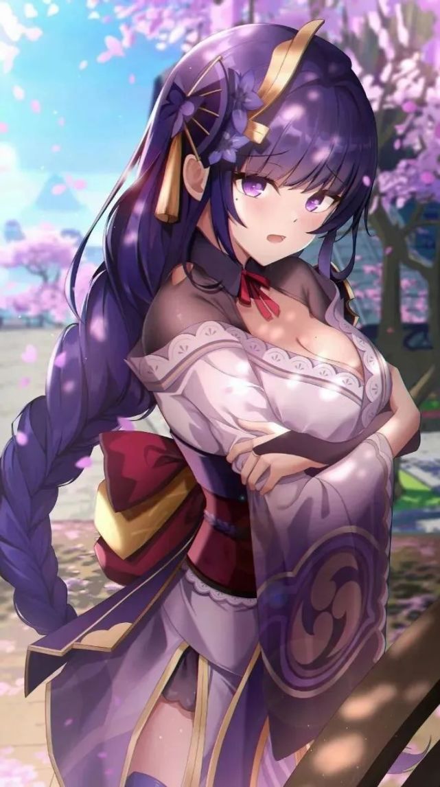 【原神福利】雷电将军婚纱美图,即是被砌入雕像,我也娶定她_腾讯新闻