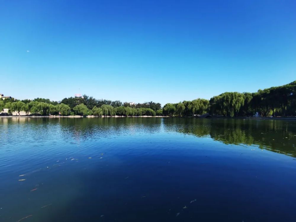 海山湖补水完毕