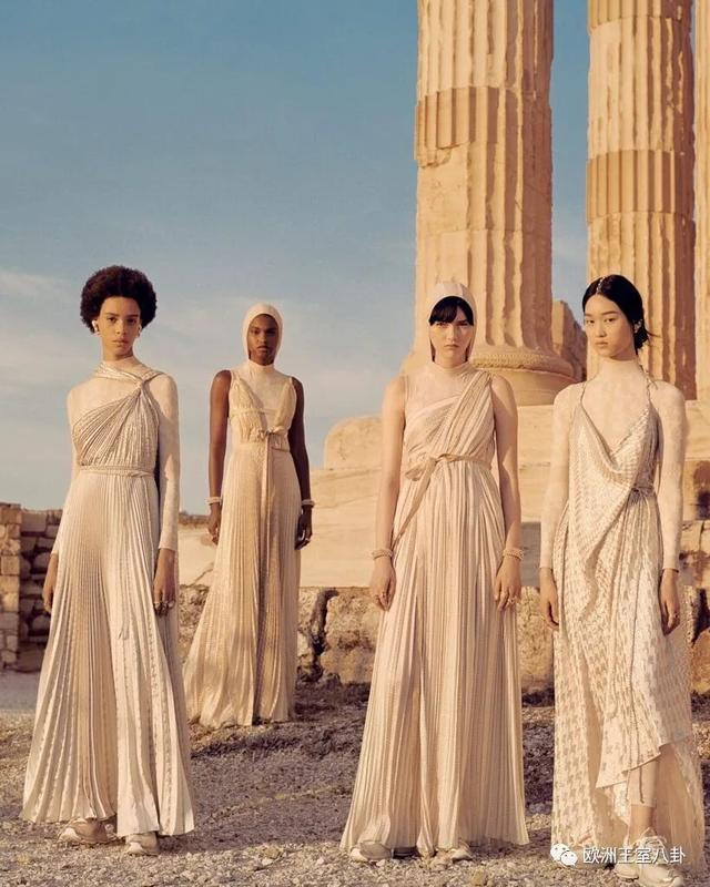 希腊女性服饰图片