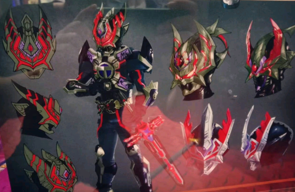 铠甲勇士刑天废案电影企划设计稿 修罗联手金刚飞影激战暗黑刑天_腾讯