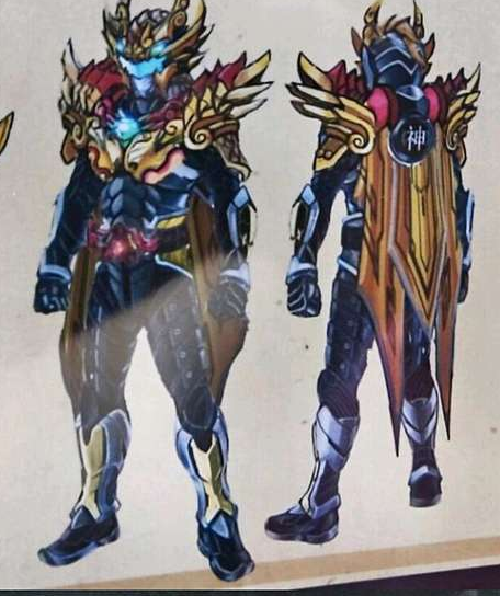 铠甲勇士捕将:捕王废案设计稿公开 原设定更有终极铠甲的气质_腾讯