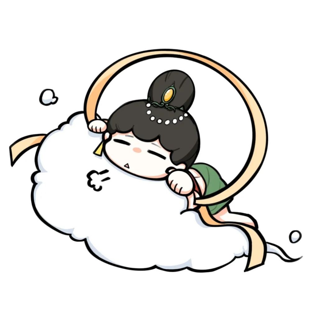 飞天她鲜活生动的形象被做成表情包,这让敦煌的文化元素完美融入生活.
