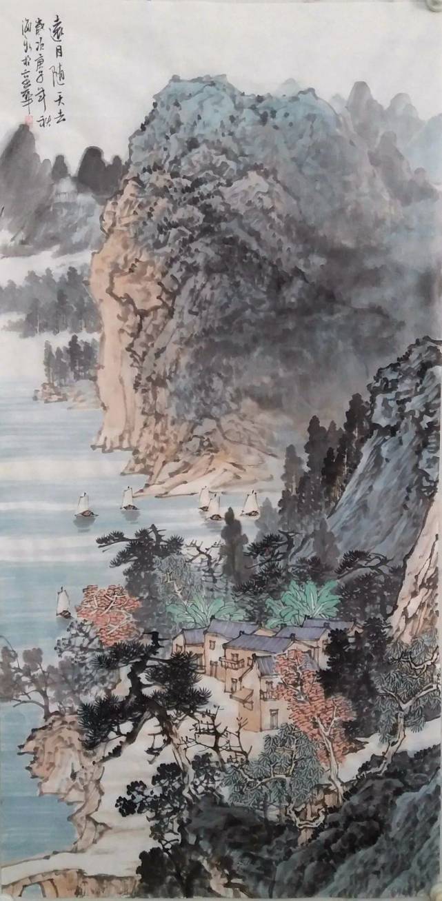 南韵北势访山水画家何海新