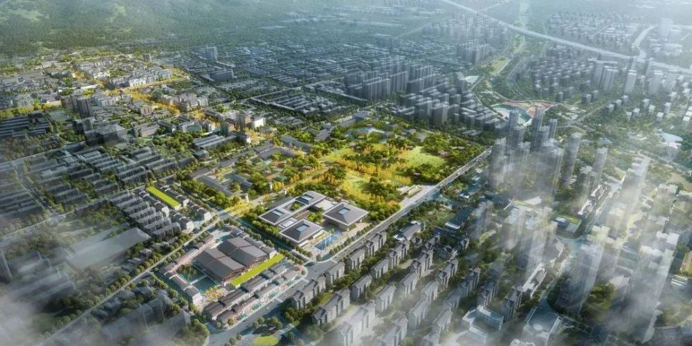 道一廊秦岭(骊山)生态屏障一屏优化以临潼自管区和渭北新城为核心聚集