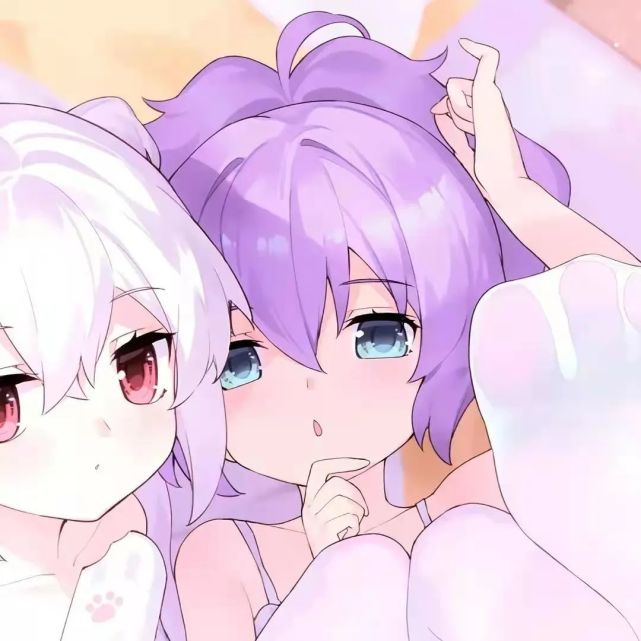 仙气飘飘闺蜜头像|小仙女都在使用的百合闺蜜头像