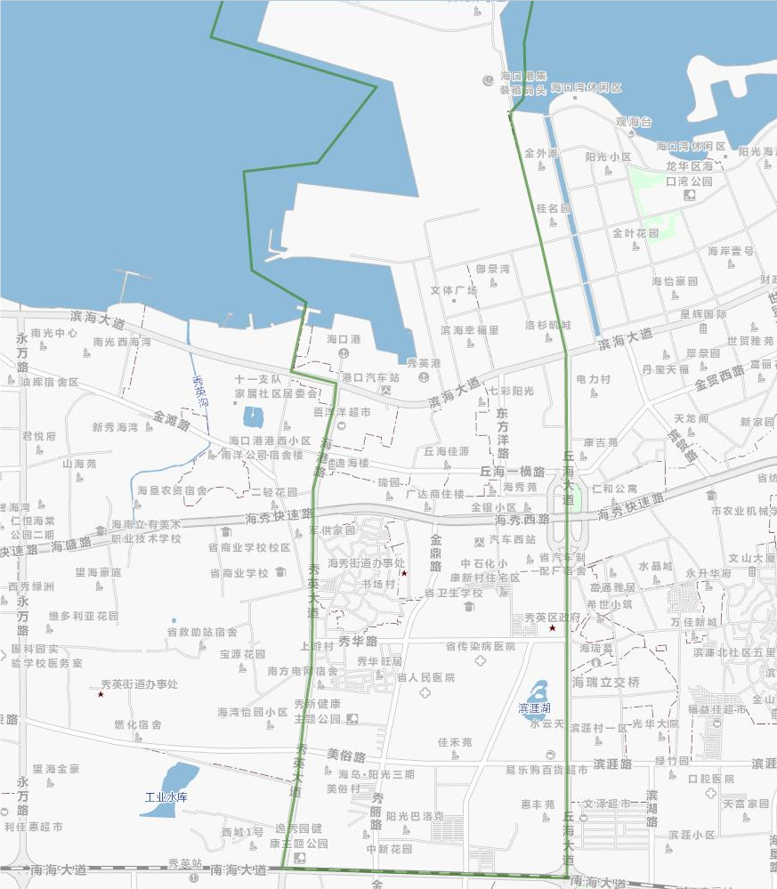 8月19日海口4個區開展重點區域核酸檢測附採樣點