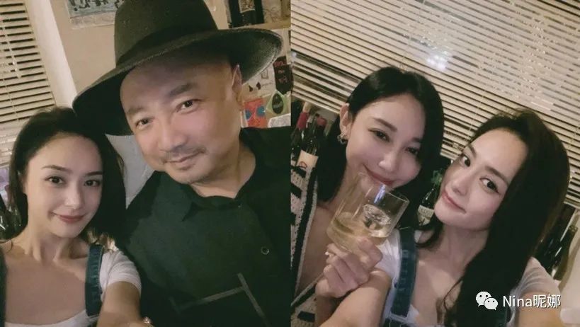 阿娇夜生活真丰富,穿背带裤喝茅台酒,脸喝通红同框徐峥很羞涩插图2