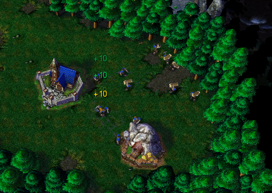 魔兽争霸3人族农民是后勤单位还遭到削弱综合能力依旧不差