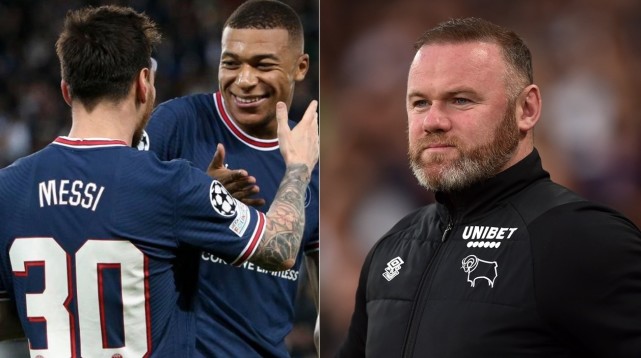 鲁尼怒喷姆巴佩肩撞梅西没见过那么自傲的梅西22岁就拿金球奖了