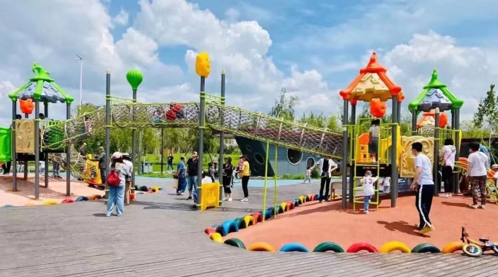 长春南溪湿地公园,上"新"啦