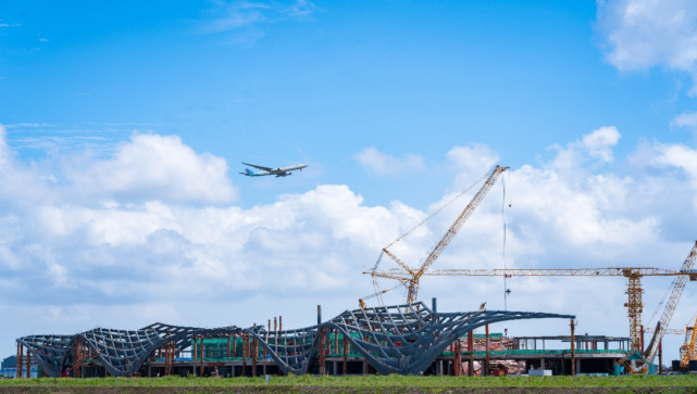 台州路桥机场改扩建工程预计明年6月底完成航站楼竣工验收