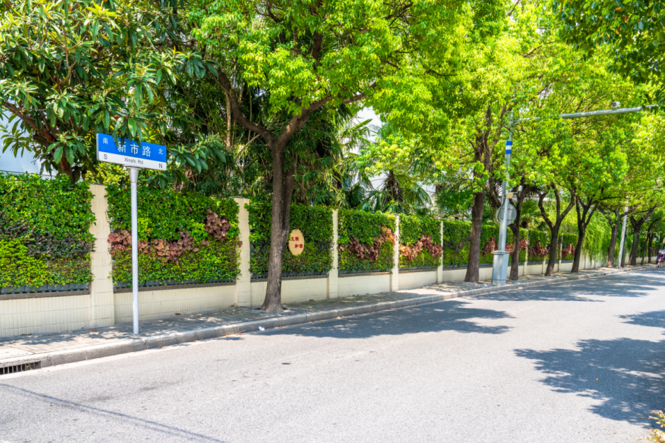 平添浪漫这些马路上的立体绿化你发现了吗