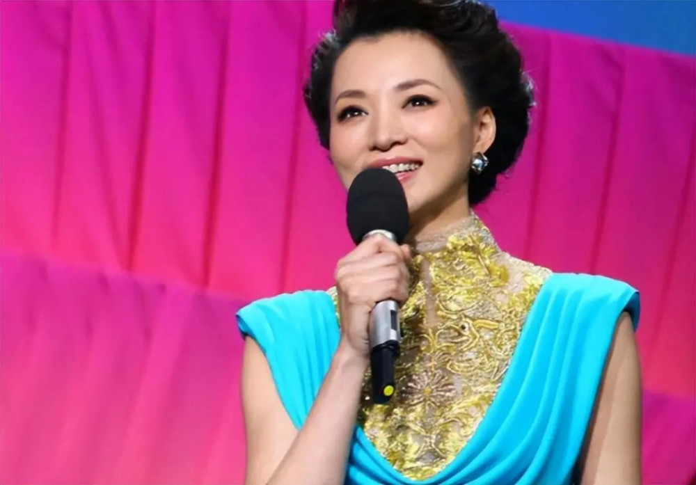 董卿主持了春晚顶级晚会前后有13次,在舞台上落落大方,举手投足尽显