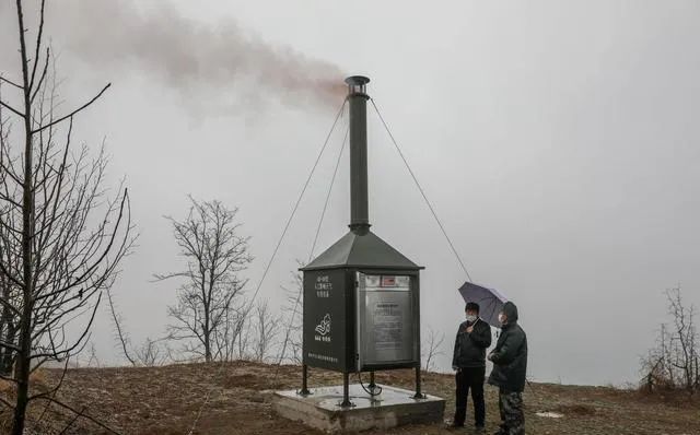 燃烧烟条人工增雨!芜湖这些地方下雨了!-腾讯新闻