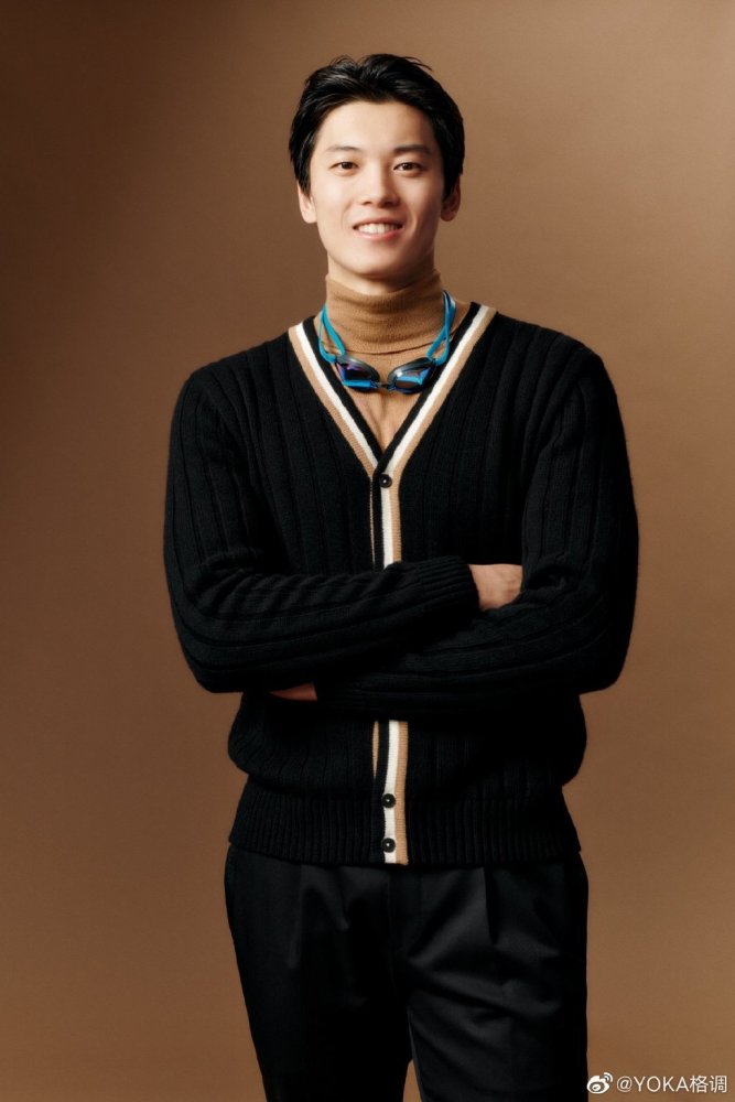 汪顺代言又一国际大牌,身价或超孙杨成中国游泳新一哥_腾讯新闻