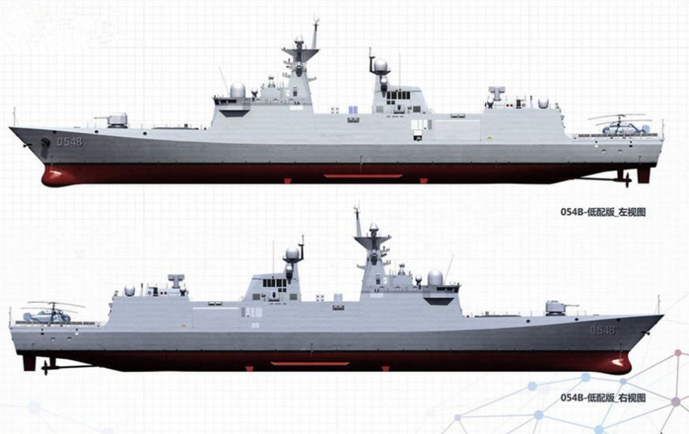 近可海上巡逻反潜,远能护航防空,海军需要60艘054b型护卫舰_腾讯新闻