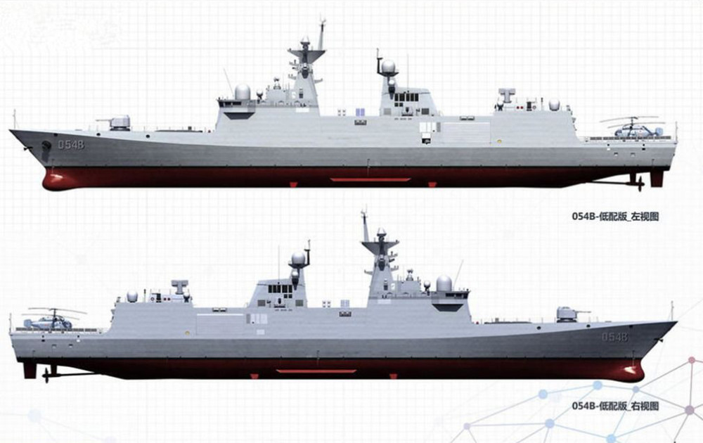 054b型护卫舰参数图片