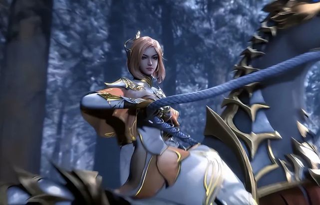 斗罗大陆:胡列娜换上新装,洁白的裙子不再魅惑,但极具少女感