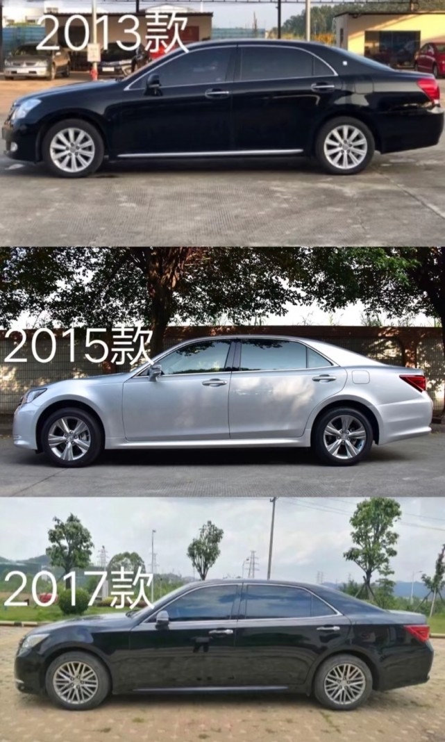 丰田皇冠发展史你了解吗?让我们看看1999款到2018款它们的变化
