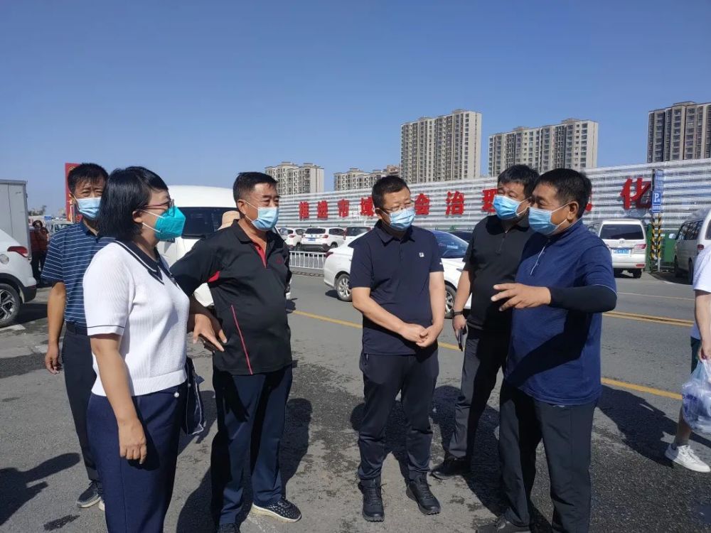 玉泉区委主要领导督导创城工作