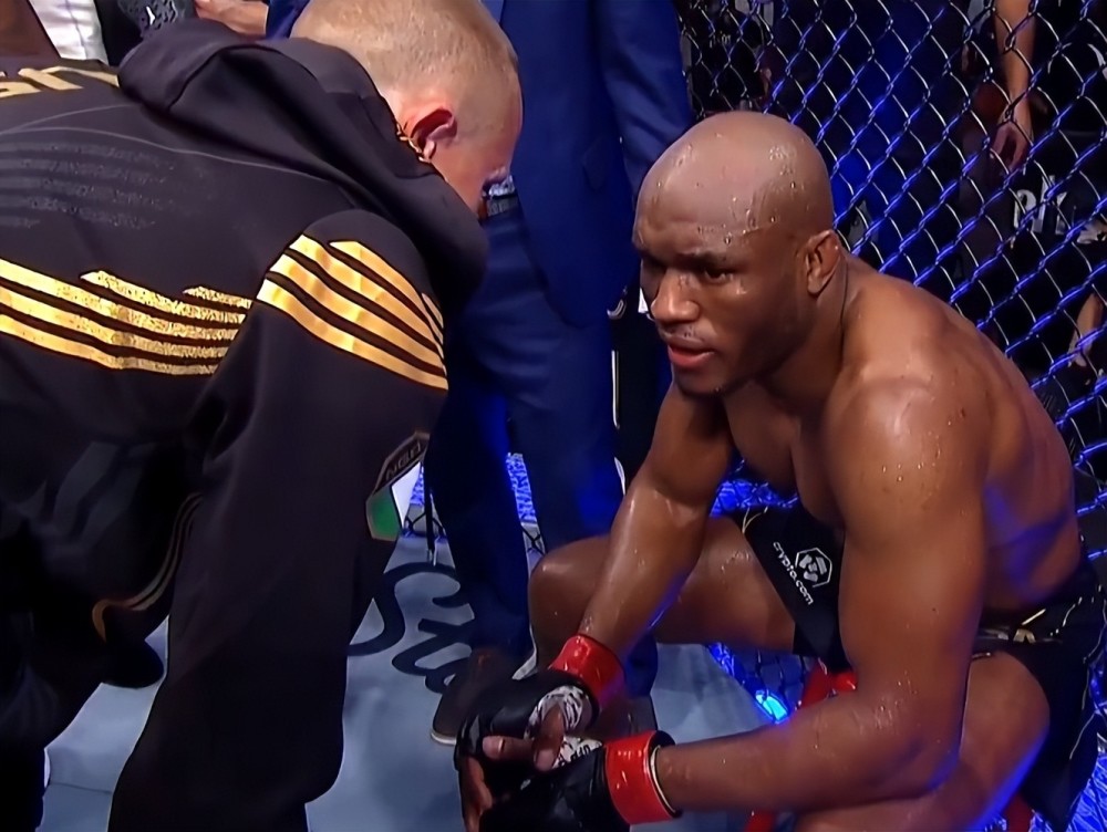 ufc惊天大冷门世界第1乌斯曼遭高扫ko轰然倒下对手喜极而泣