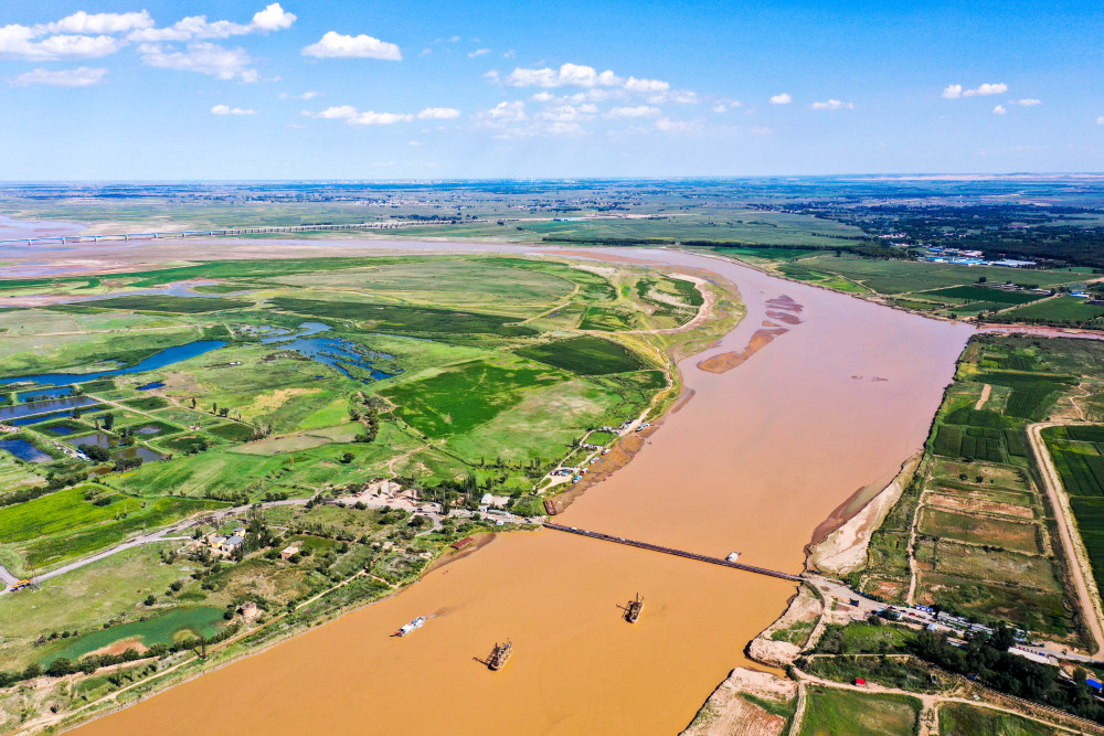 (美丽中国)内蒙古:塞上黄河 风光壮美_腾讯新闻