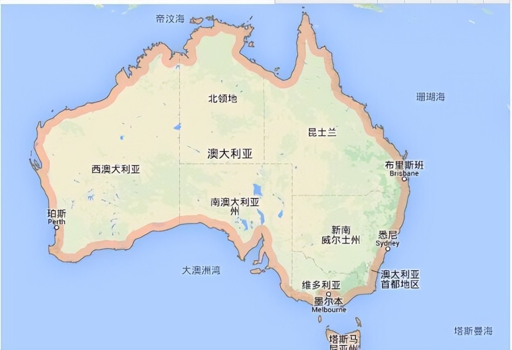 澳大利亚独占整个大陆,为何没有世界大河?